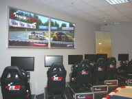 Location: Eventlocation mit Racing-Simulatoren